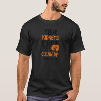 T-shirt Tes Reins Tellement Lazes Que Je Nettoie Les Techn