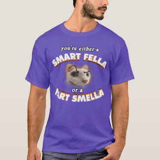 T-shirt T'es Soit Un Mec Intelligent Ou Un Renifleur De Pe