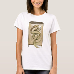 T-shirt Teshirt de sirène de café