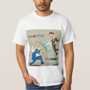 T-shirt Tesla contre Edison