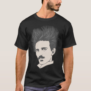 T-shirt Tesla statique