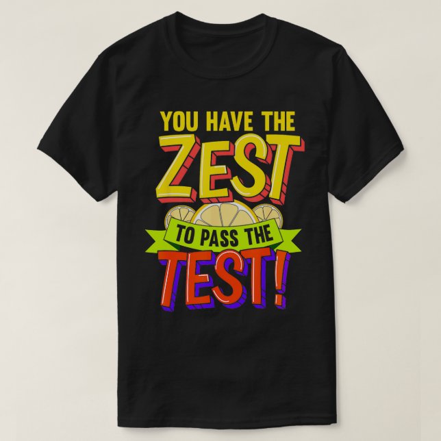 T-shirt Test Day Cute Test s pour les enseignantes (Design devant)