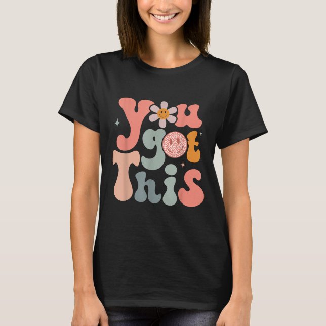 T-shirt Test Day Teacher Shirt Motivational Testing Day St (Devant)
