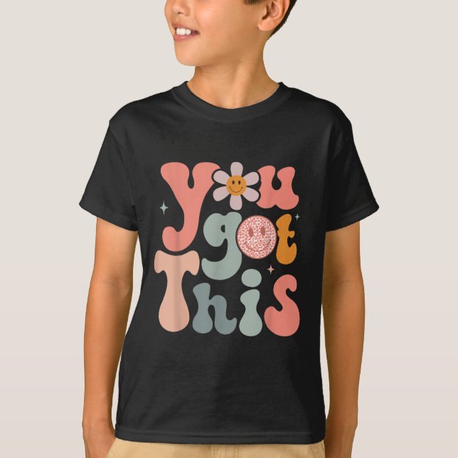 T-shirt Test Day Teacher Shirt Motivational Testing Day St (Devant)
