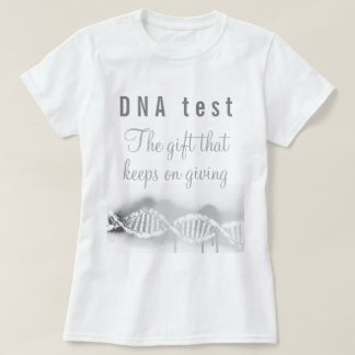 T-shirt Test de généalogie ADN Fun le cadeau qui continue
