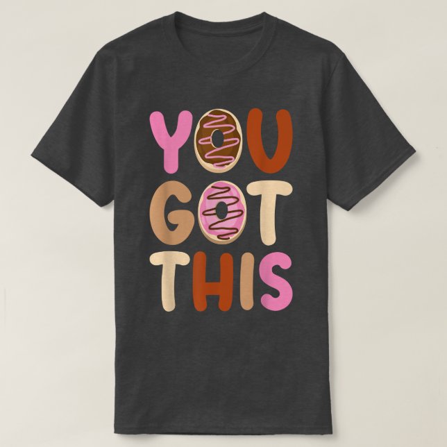 T-shirt Test De Motivation Chemise De Jour Pour L'Enseigna (Design devant)