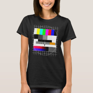 T-shirt Test Photo 90s Party 80s tenue Retro Costume Te