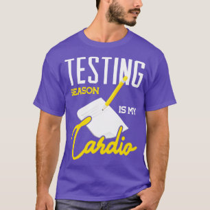 T-shirt Test Season est mon professeur de cardio préscolai