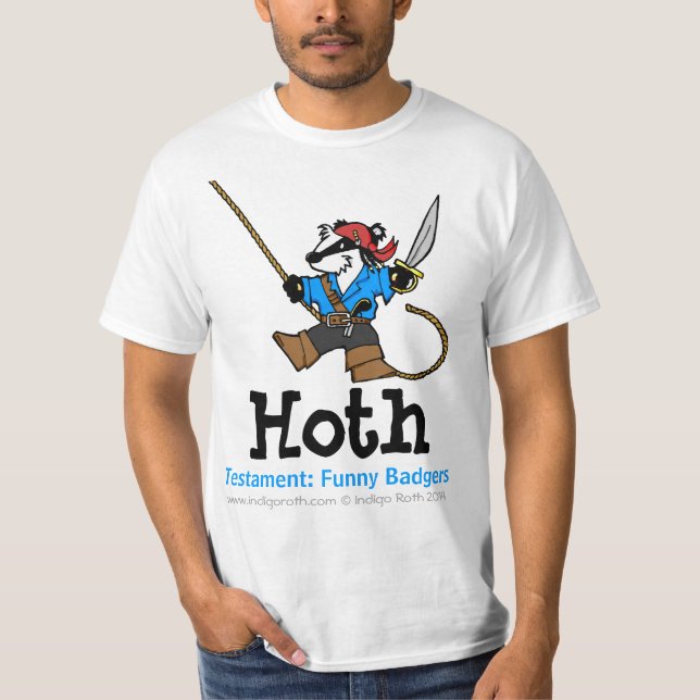 T-shirt TESTAMENT : Pièce en t DRÔLE de Hoth des BLAIREAUX (Devant)