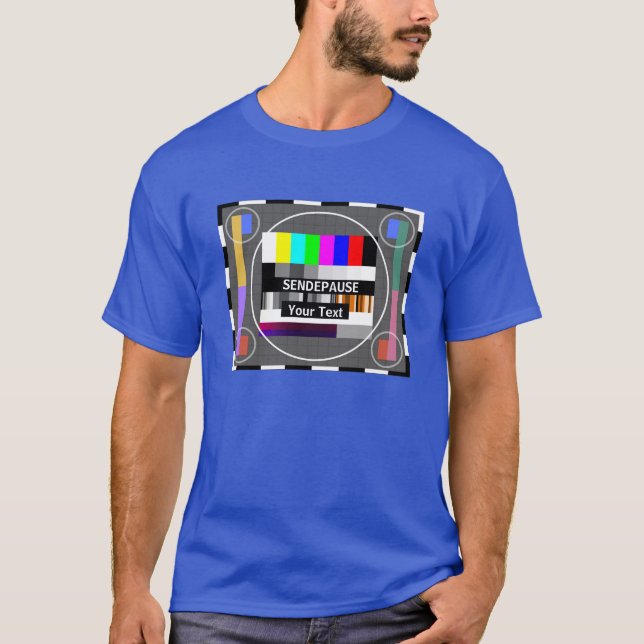 T-Shirt "Testbild" (Vorderseite)