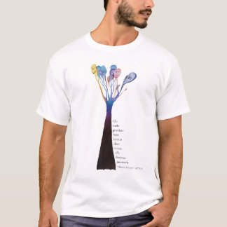 T-shirt teste d'albero