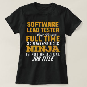 T-shirt Tester principal logiciel