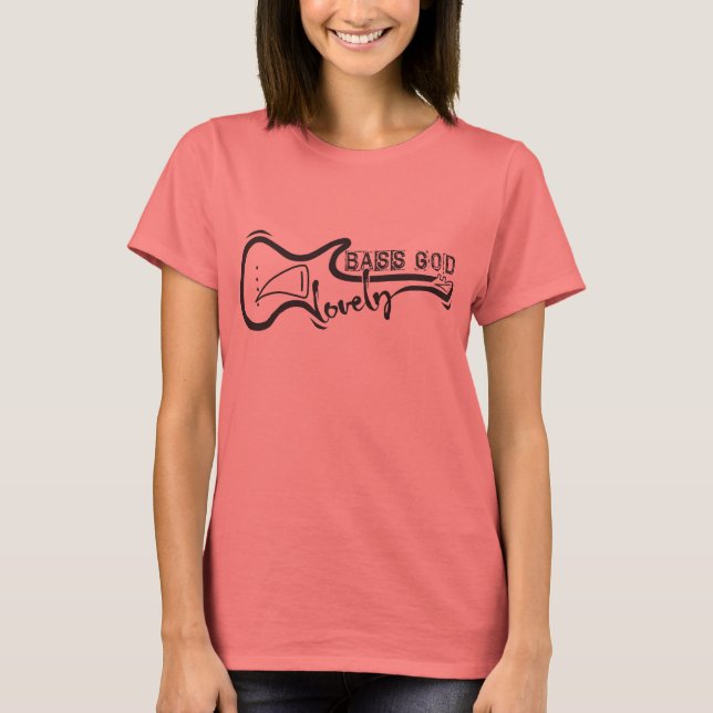 T-shirt Tête BassGodLovely (Devant)