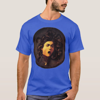 T-shirt tête caravaggio medusa
