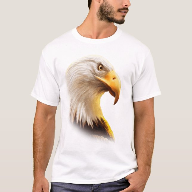 T-shirt Tête de aigle  (Devant)