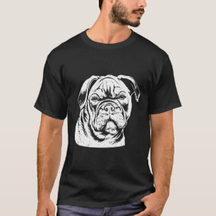 T-shirt Tête de Bulldog