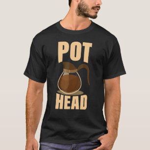 T-shirt Tête de café Boire Espresso Caféine Bean R