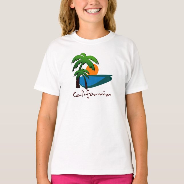 T-shirt Tête de Californie (Devant)