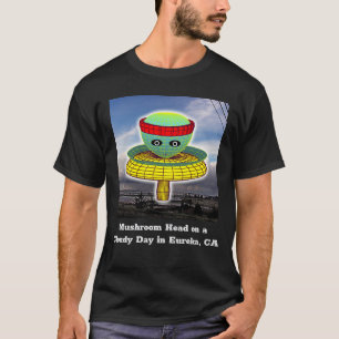 T-shirt Tête de champignon (Modifier les mots)