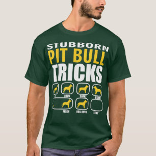 T-shirt Tête de chien têtu têtu Drôle