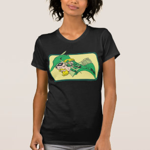 T-shirt Tête de flèche verte
