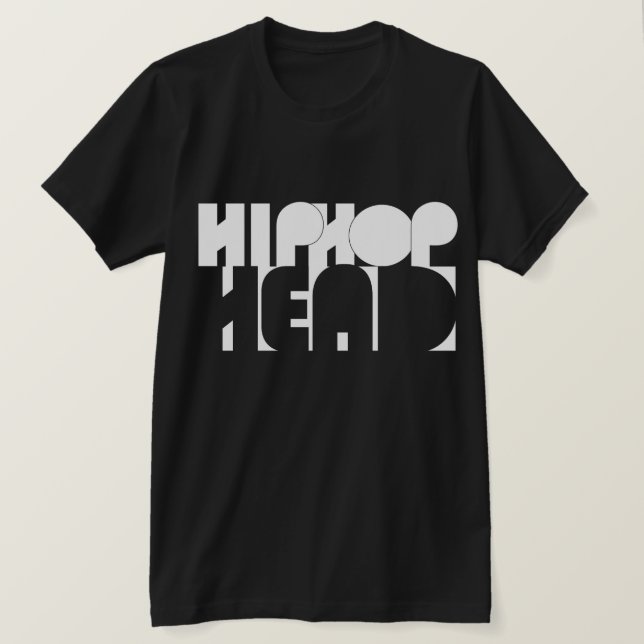 T-shirt Tête de HipHop (Design devant)