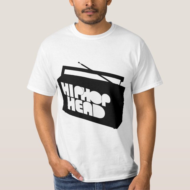 T-shirt Tête de Hiphop Boomin (Devant)