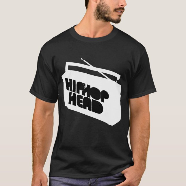 T-shirt Tête de Hiphop Boomin (Devant)