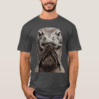 T-shirt Tête de Komodo