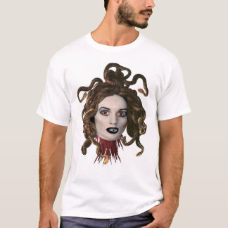 T-shirt Tête de la méduse d'hydre (avant)
