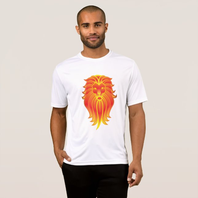 T-shirt Tête de lion (Devant entier)