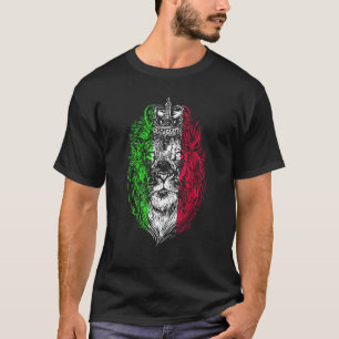 T-shirt Tête de lion Italie