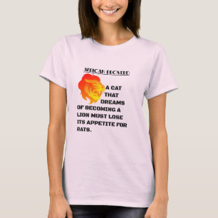 T-shirt Tête de lion rugissant
