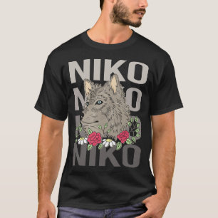 T-shirt Tête de loup - Nom Niko