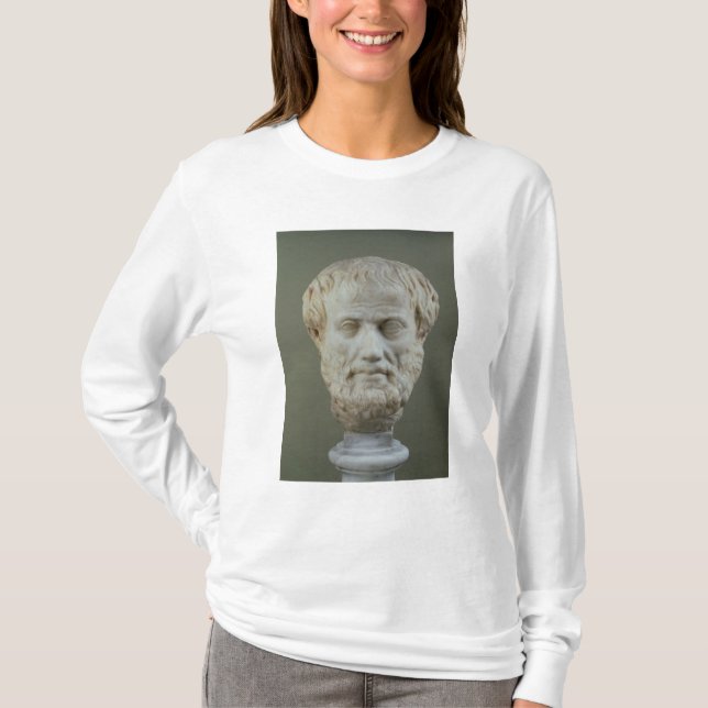 T-shirt Tête de marbre d'Aristote (Devant)