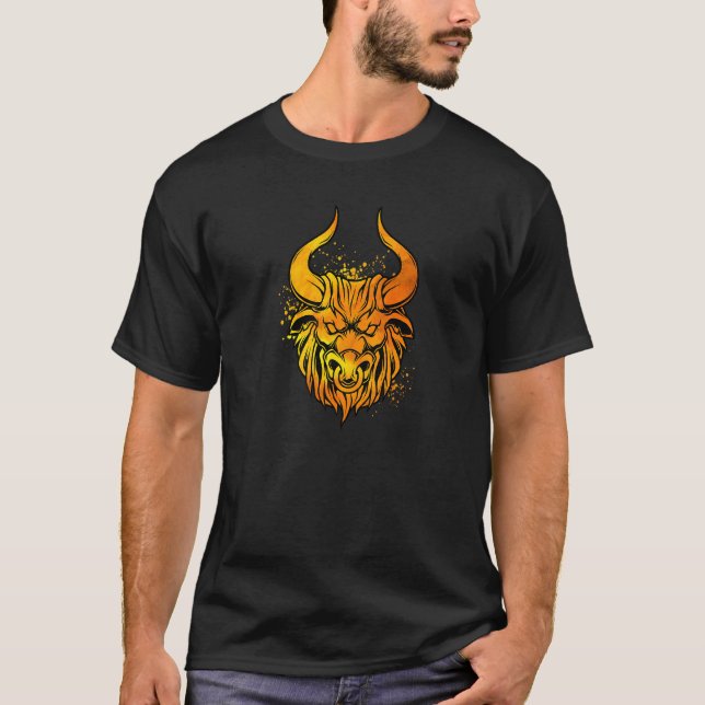 T-shirt Tête de minotaure (Devant)
