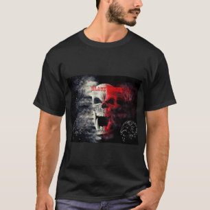 t-shirt tete de mort black