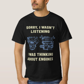 T-shirt Tête de moteur de voiture