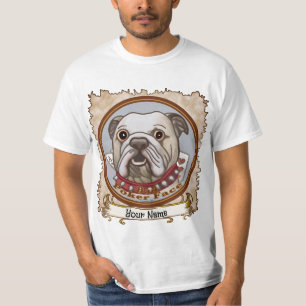 T-shirt Tête de Poker Bulldog