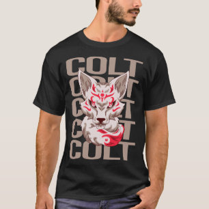 T-shirt Tête de Renard - Nom Colt