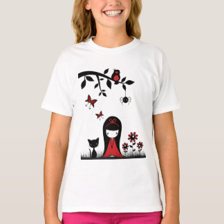 T-shirt Tête de ruban rouge