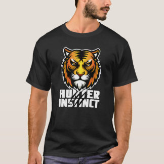 T-shirt Tête de tigre instincte Hunter