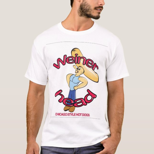 T-shirt Tête de Weiner (Devant)