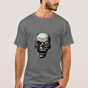 T-shirt Tête de zombie