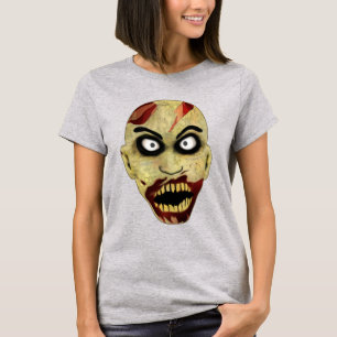 T-shirt Tête de zombie