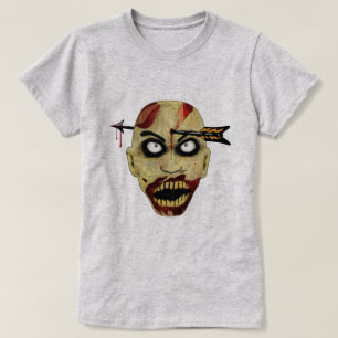 T-shirt Tête de Zombie morte