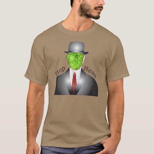 T-shirt Tête d'houblon (Devant)