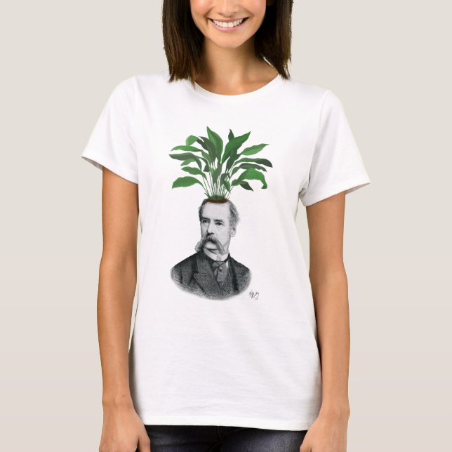 T-shirt Tête du Plante Aspidistra (Devant)