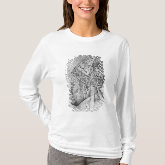 T-shirt Tête d'un évêque, le de l'album de Vallardi (Devant)