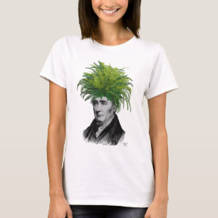 T-shirt Tête d'usine de tête de fougère